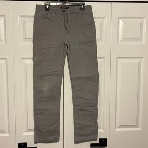 RidgeCut Men's Gray 5-Pocket Pants